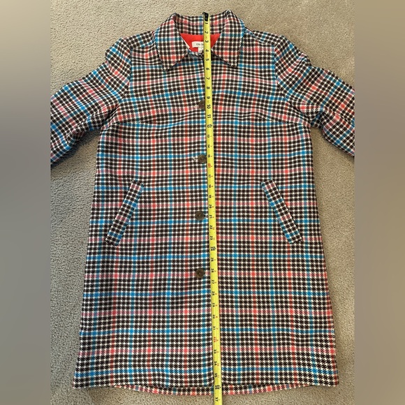 NWT plaid fall coat - Picture 10 of 12